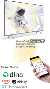 Cast to Chromecast Fire TV Android Smart TV ROKU
