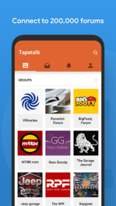 Tapatalk Pro - 200,000+ Forums