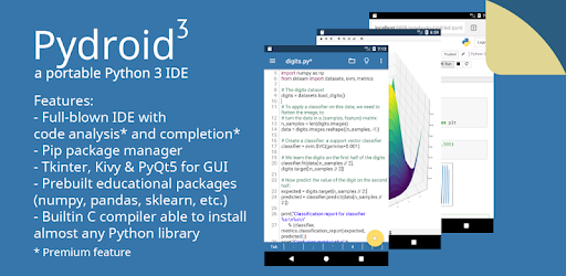 Pydroid 3 – IDE for Python 5.00_arm64 (Premium)