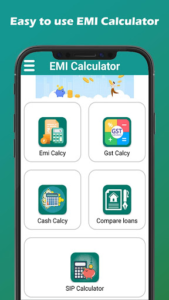 EMI Calculator - SIP Calculator - GST Calculator
