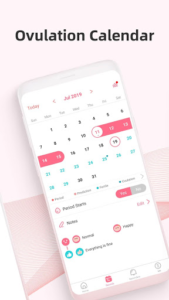 Period tracker & Ovulation calendar by PinkBird