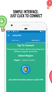 VPN : Free Unblock Sites VPN Proxy - Delta VPN