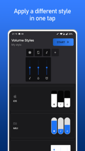Volume Styles - Custom control