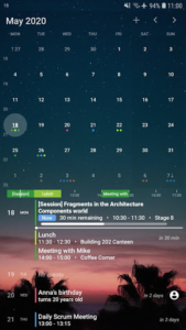 Your Calendar Widget