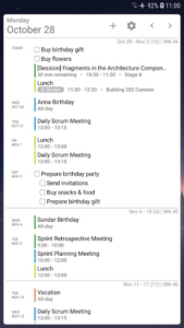 Your Calendar Widget