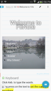 FiiNote, note everything