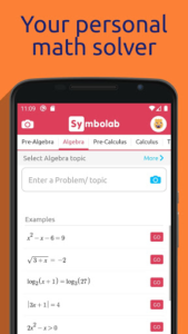 Symbolab: Picture Math Solver