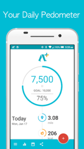 Accupedo+ pedometer - step counter