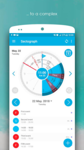 Sectograph. Day & Time planner