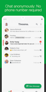 Threema. Secure and private Messenger