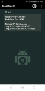 DroidCamX - HD Webcam for PC