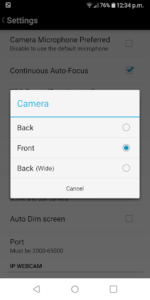 DroidCamX - HD Webcam for PC