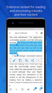 FullReader – e-book reader