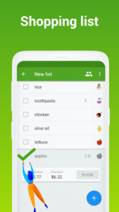 Grocery Shopping List - Listonic