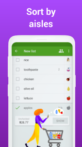 Grocery Shopping List - Listonic