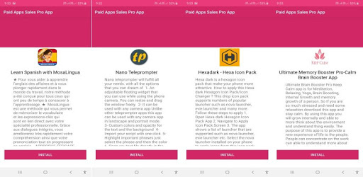 Paid Apps Sales Pro App – Get Paid Apps For Free v5.0