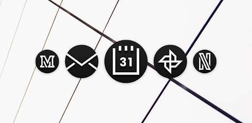MNML DARK – Adaptive Icon Pack v0.2 (Patched)