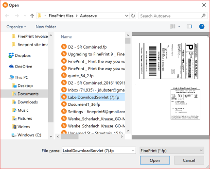 download the new FinePrint 11.41