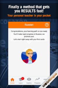 Speak Russian with MosaLingua