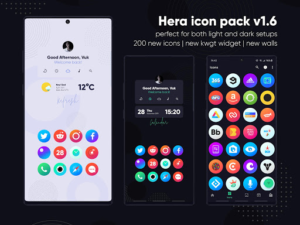 Hera Icon Pack: Circle Icons