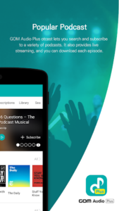 GOM Audio Plus - Music, Sync lyrics, Streaming