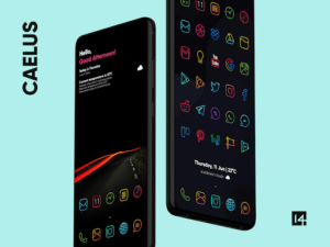 Caelus Icon Pack - Colorful Linear Icons