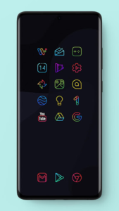 Caelus Icon Pack - Colorful Linear Icons