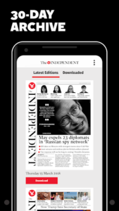 The Independent Daily Edition