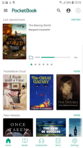 PocketBook reader - any books