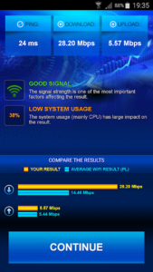 V-SPEED Speed Test