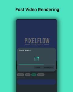 PixelFlow - Intro maker,Outro,Logo,Text Animation
