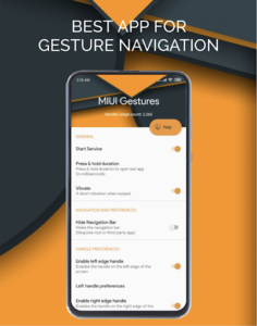 MIUI 10 Navigation Gestures