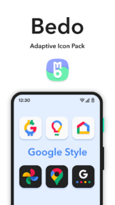 Bedo Adaptive Icon Pack