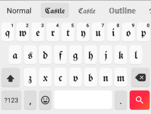 Fonts Type – Fonts Keyboard
