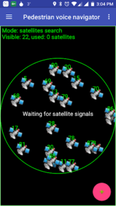 pedestrian voice navigator PRO