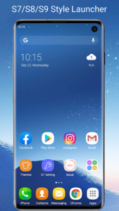 S7/S8/S9 Launcher for Galaxy S/A/J/C, S9 theme
