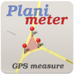 Planimeter - GPS area measure | land survey on map