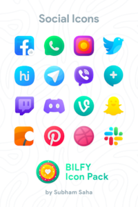 Bilfy Icon Pack