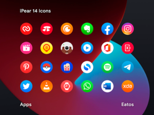 iPear iOS 15 - Round Icon Pack