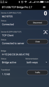 BT/USB/TCP Bridge Pro