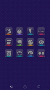 Color gloss icon pack