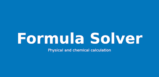 Formula Solver v3.0.1