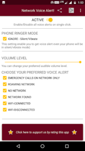 Network Voice Alert! - No Ads