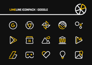 YellowLine Icon Pack : LineX