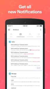 NotiSave: Notification History log & Status Saver