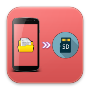 Move files to SD card