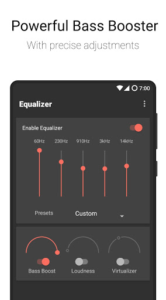 Flat Equalizer - Bass Booster