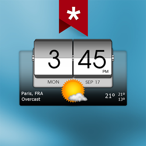 3D Flip Clock & Weather Adfree 6.16.2 (Paid) Pic