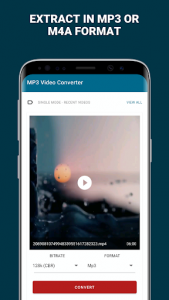 MP3 Video Converter - Extract music from videos