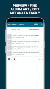 MP3 Video Converter - Extract music from videos
